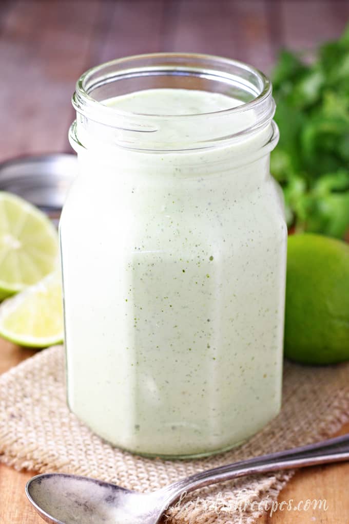 Creamy Cilantro Lime Dressing