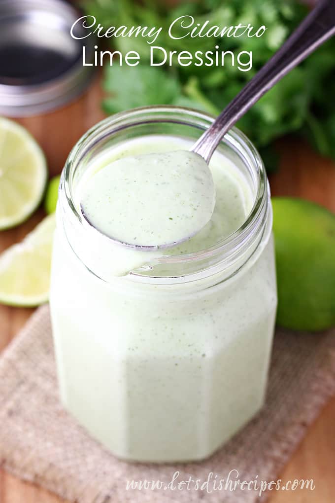 Creamy Cilantro Lime Dressing