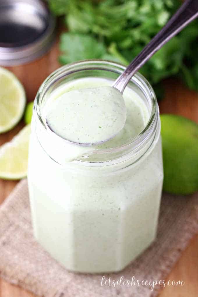 Cilantro Lime Dressing