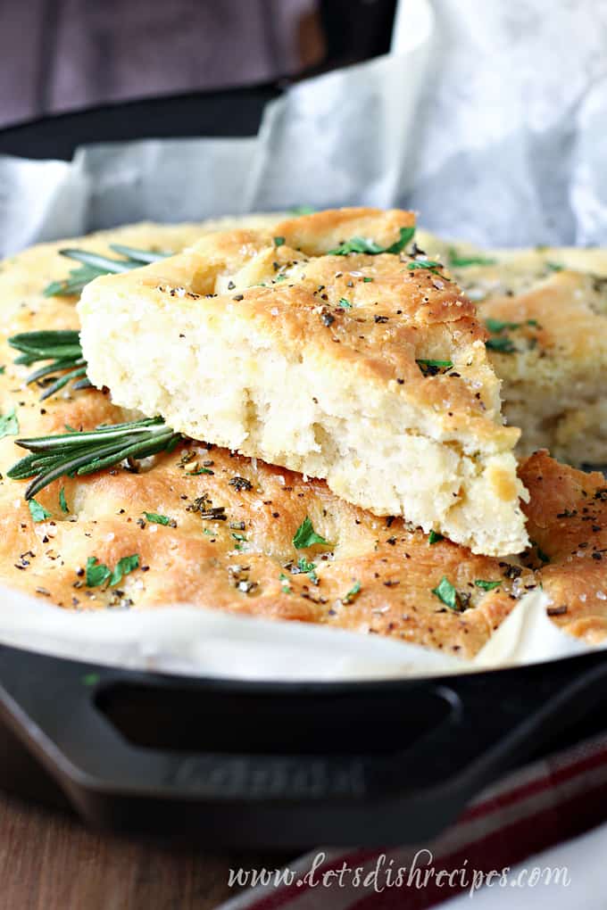 Easy Rosemary Focaccia Bread