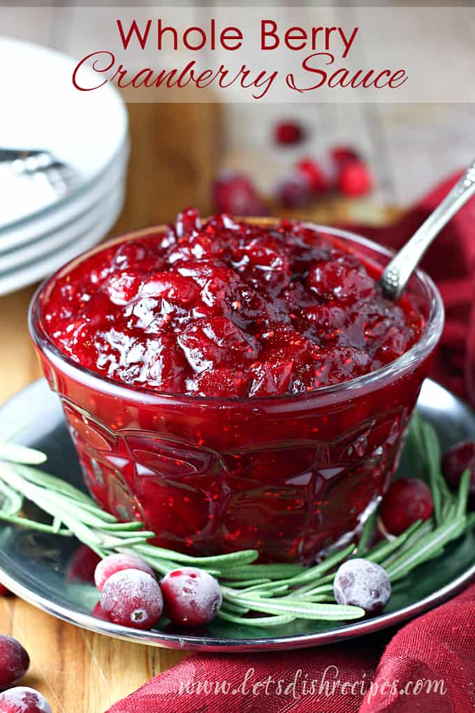 Whole Berry Cranberry Sauce