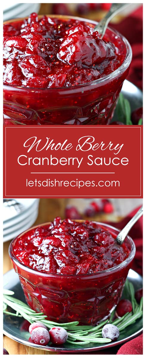 Whole Berry Cranberry Sauce