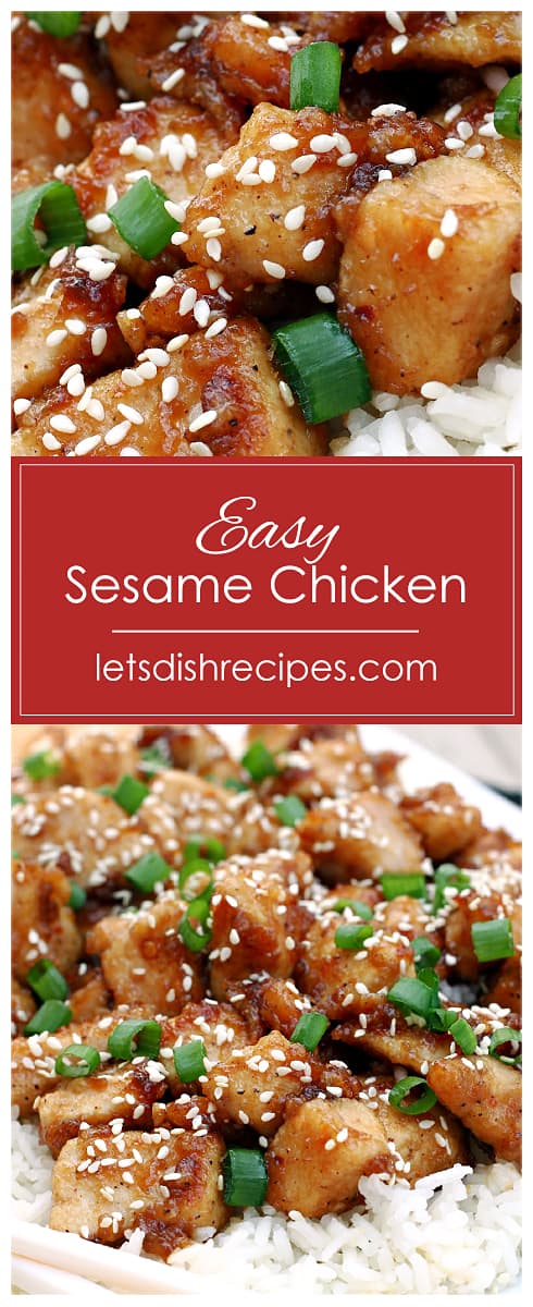 Easy Sesame Chicken