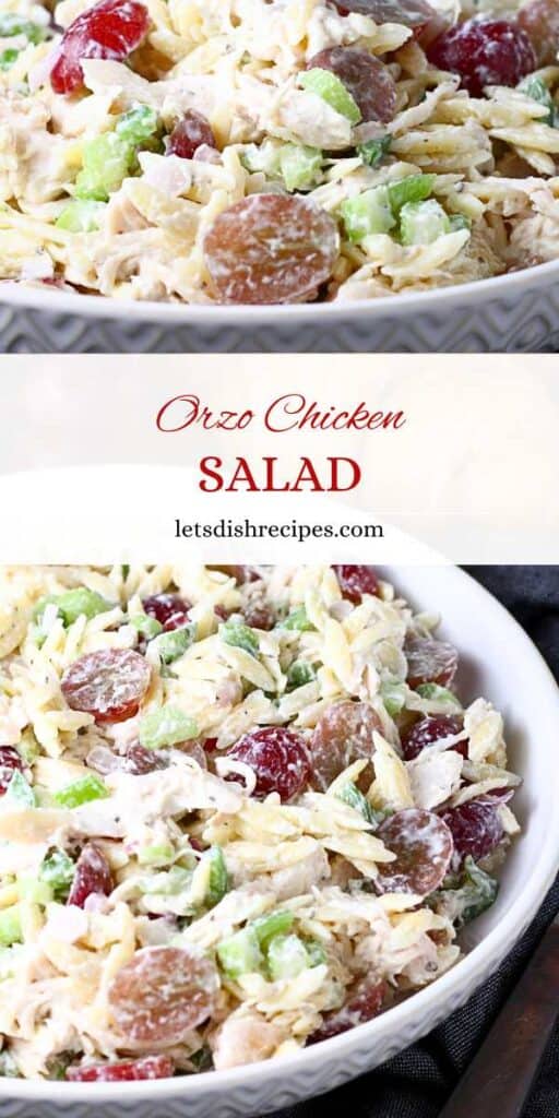 Orzo Chicken Salad