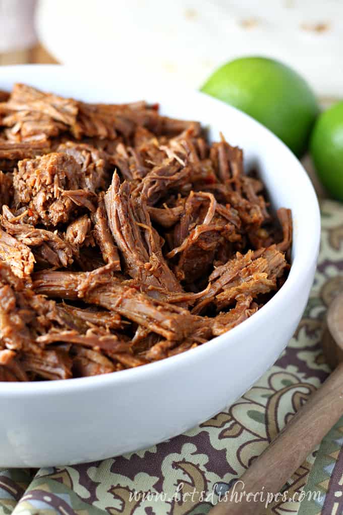 Slow Cooker Shredded Beef for Burritos