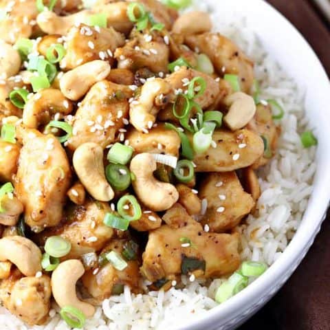 Cashew Chicken feature