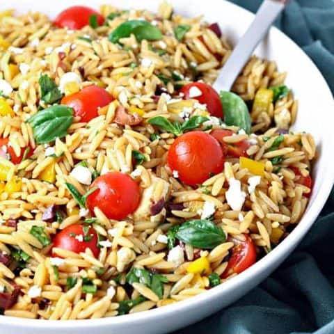 Med orzo salad feature