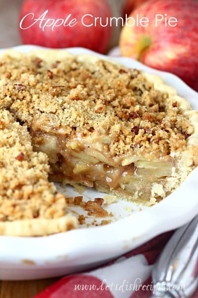 Apple Crumble Pie