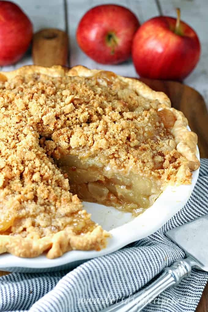 Apple Crumble Pie