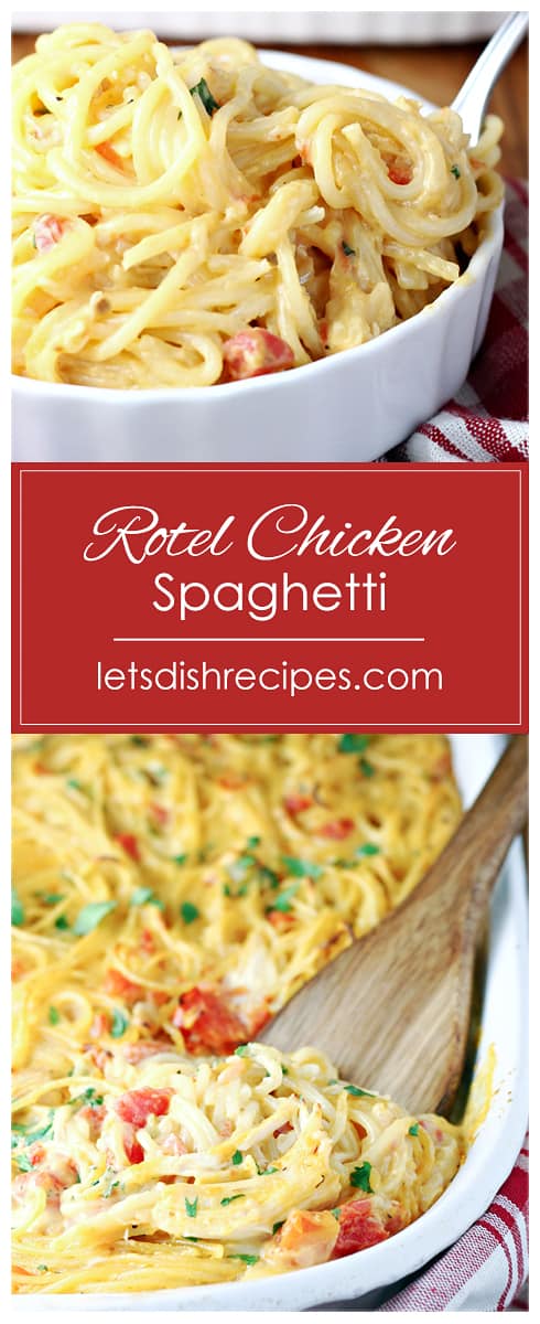 Rotel Chicken Spaghetti