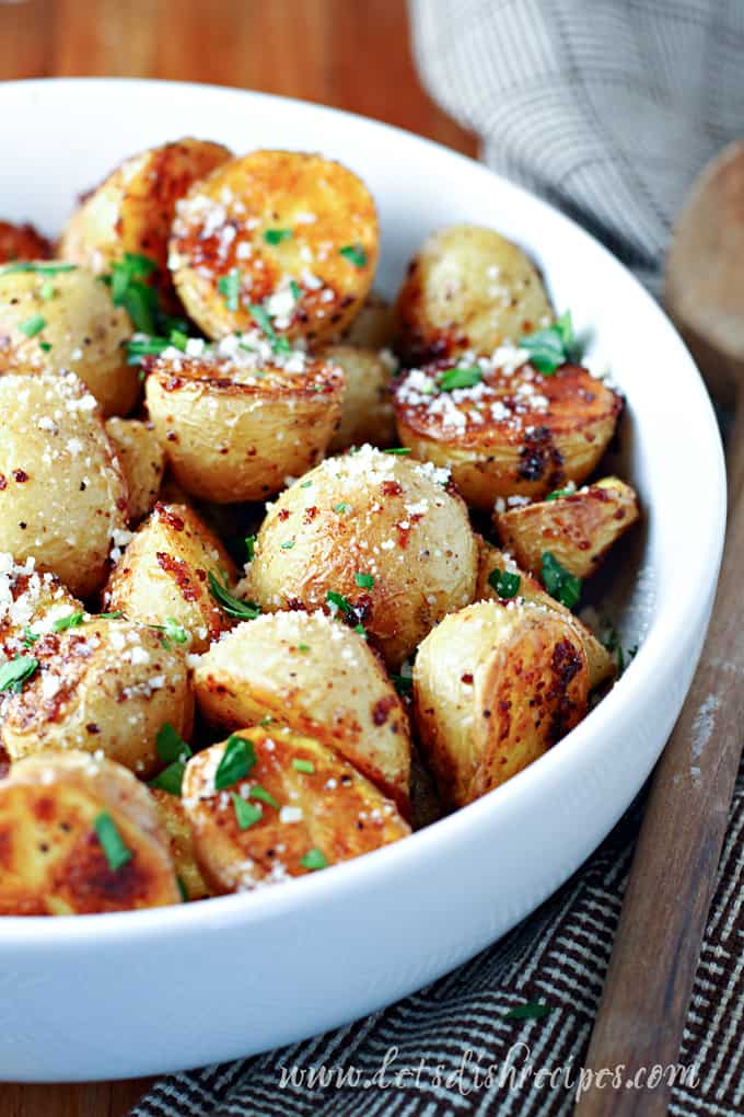 Parmesan Garlic Roasted Potatoes