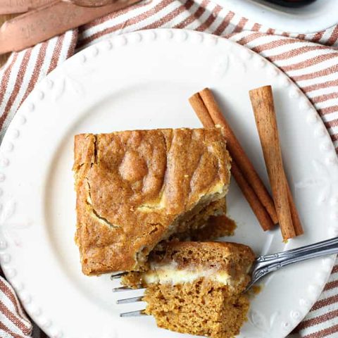 Pumpkin Cream Cheese Bars feature