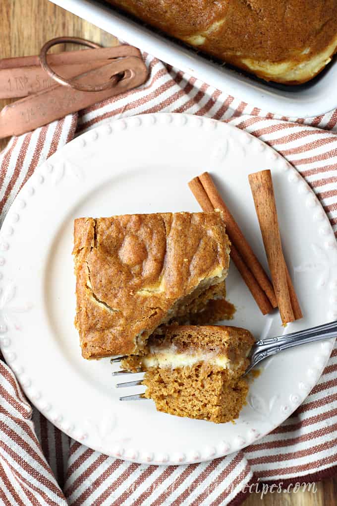 Pumpkin Cheesecake Bars