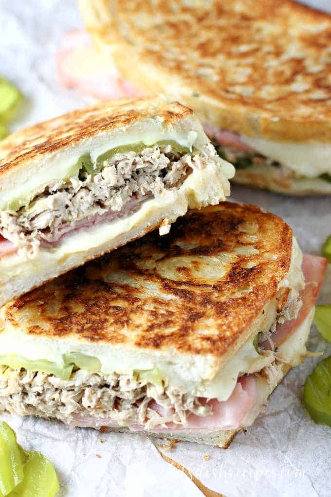 Slow Cooker Cuban Sandwiches