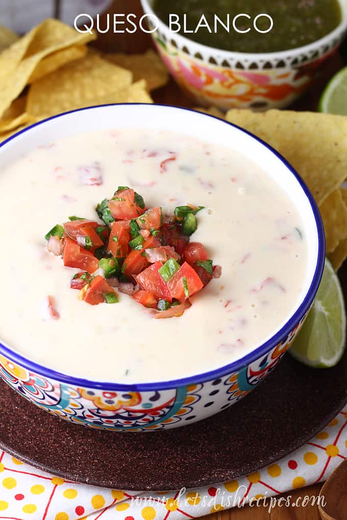 Queso Blanco Dip {White Queso}