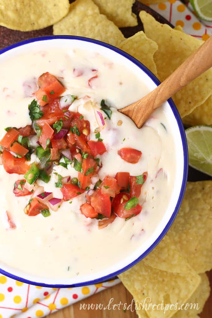 Queso Blanco Dip {White Queso}