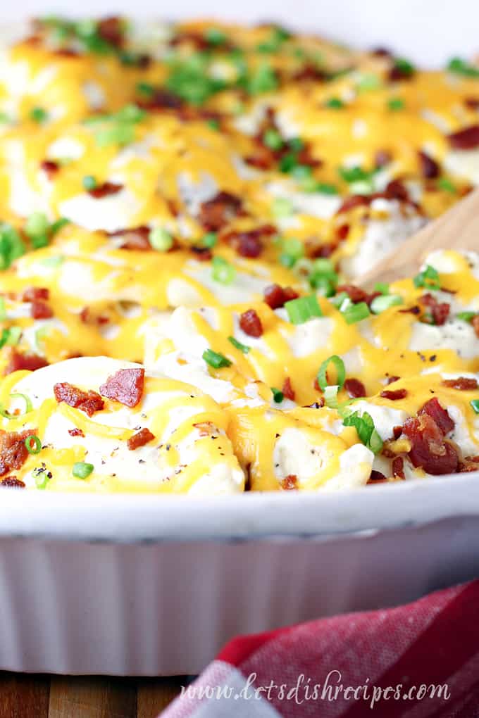 Bacon Pierogi Bake