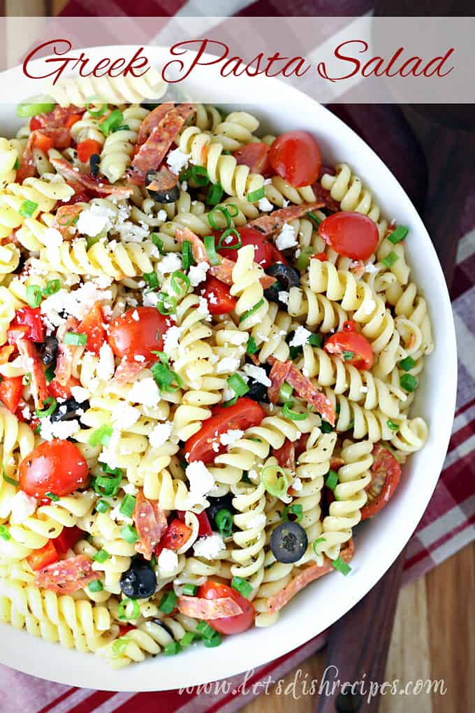 Greek Pasta Salad