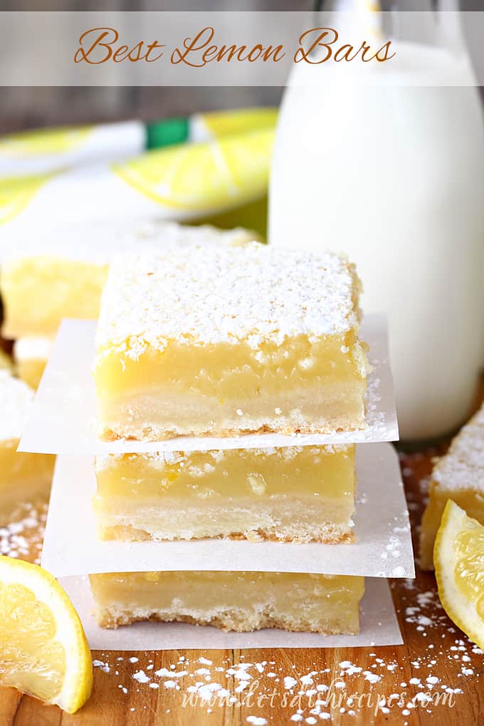 The Best Lemon Bars