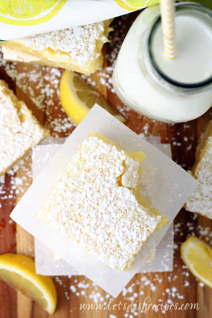 The Best Lemon Bars