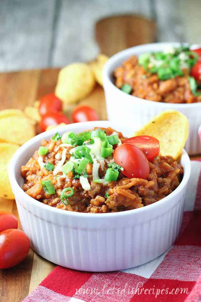 Taco Salad Dippers