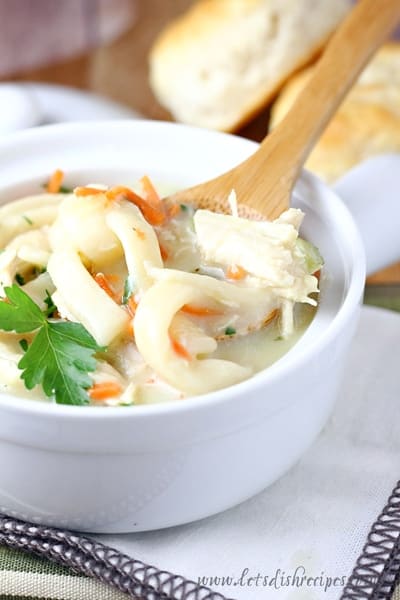 Creamy Chicken Noodle Soup