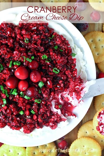 Cranberry Cream Cheese Dip