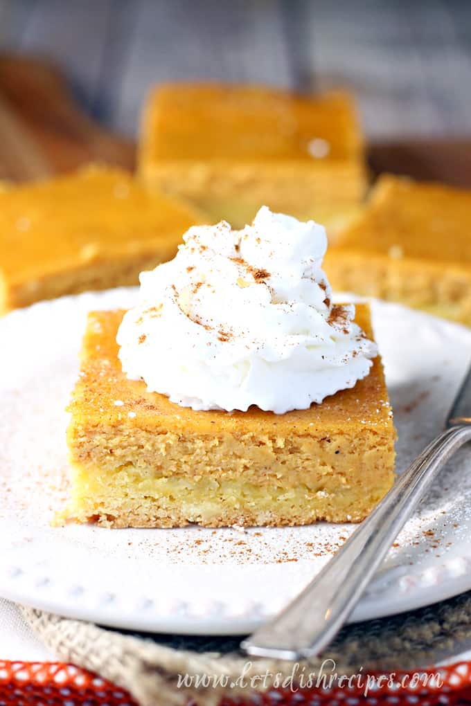 Pumpkin Gooey Butter Cake