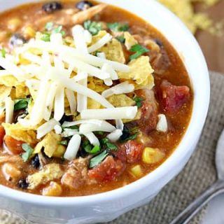 Slow Cooker Enchilada Soup