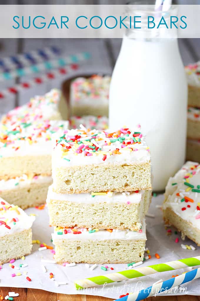 Sugar Cookie Bars