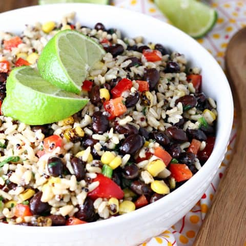 Southwest Rice and Quinoa Salad feature