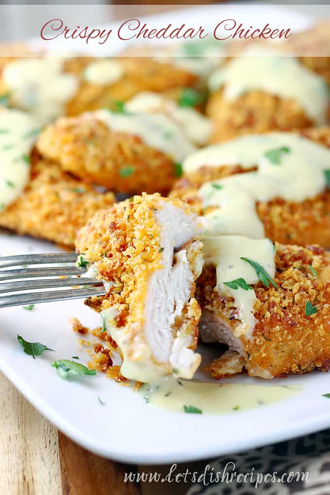 Crispy Cheddar Chicken