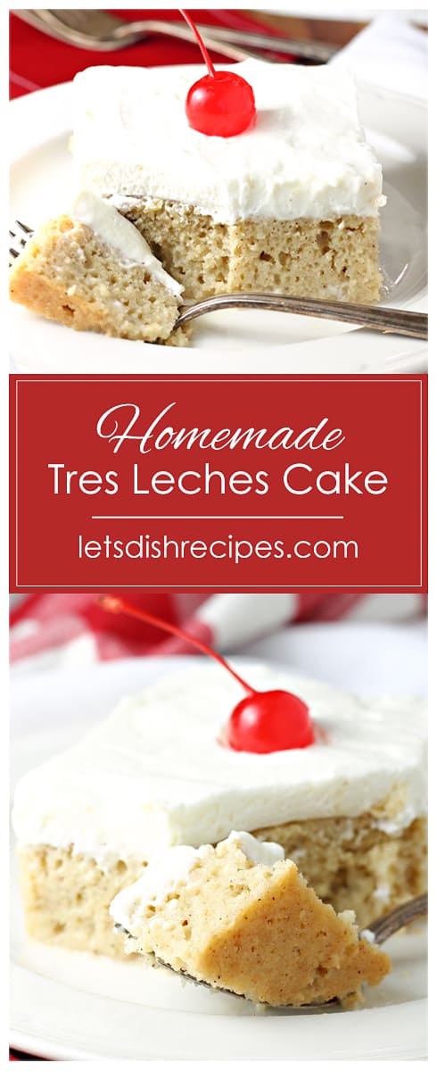 Homemade Tres Leches Cake