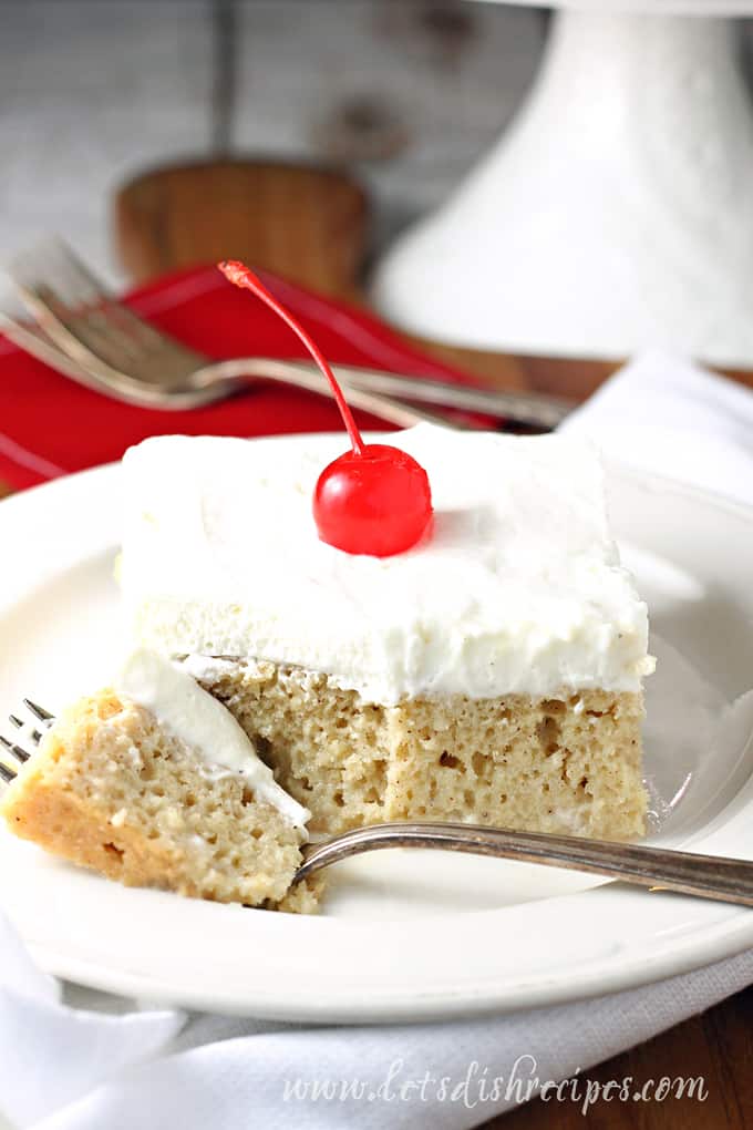 Homemade Tres Leches Cake