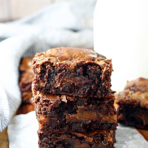 Dulce de Leche Brownies feature