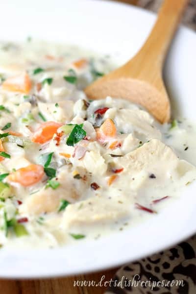 Creamy Wild Rice Turkey Soup