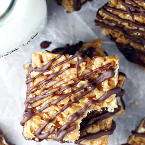 Samoas Bars feature