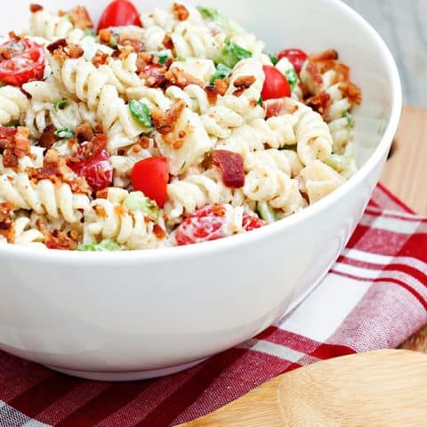 BLT Pasta Salad feature