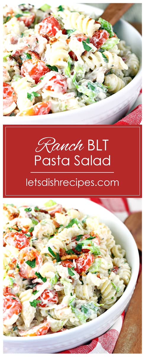 Ranch BLT Pasta Salad