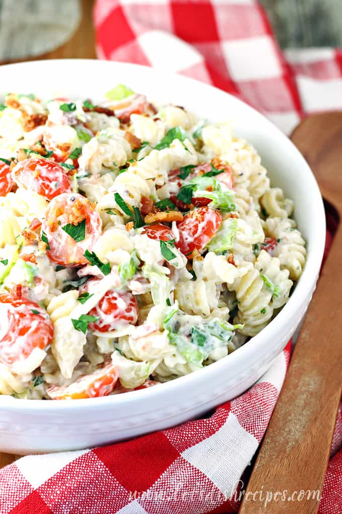 Ranch BLT Pasta Salad