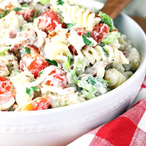 Ranch BLT Pasta Salad feature