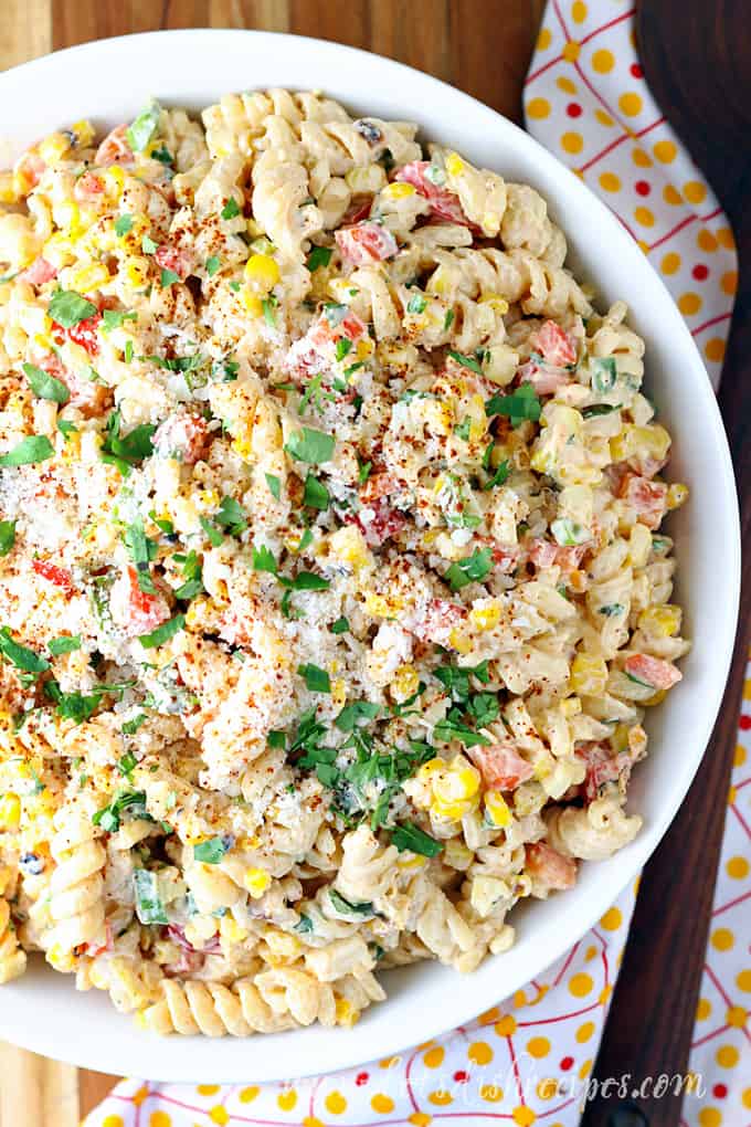 Mexican Street Corn Pasta Salad