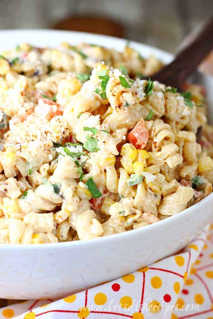 Mexican Street Corn Pasta Salad