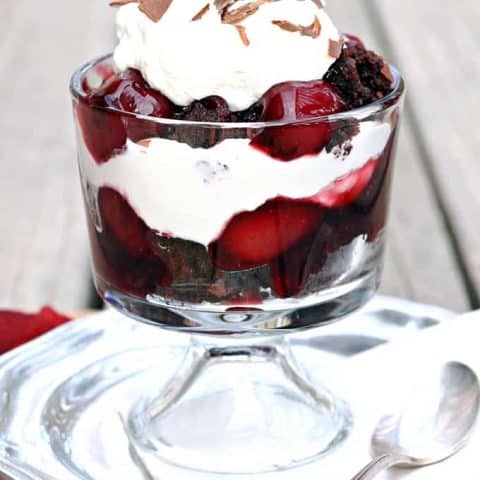 Black Forest Brownie featur