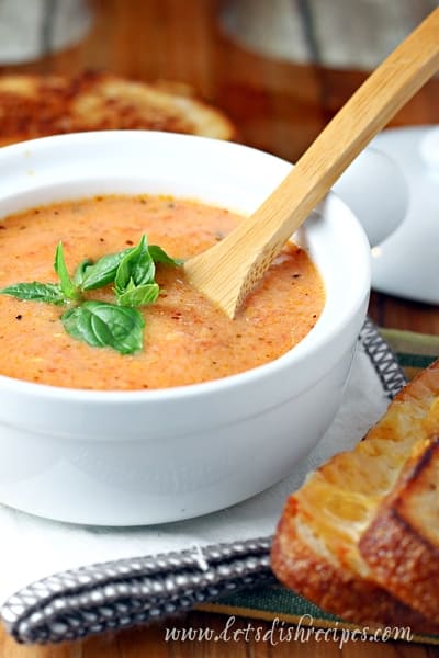 Creamy Tomato Parmesan Soup