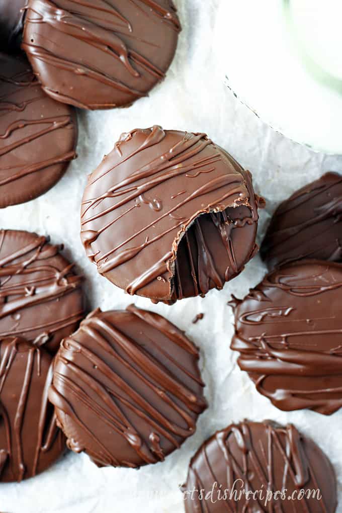 No-Bake 15 Minute Thin Mints