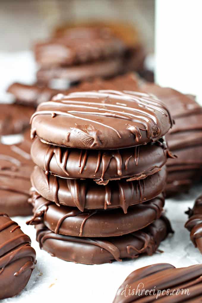 No-Bake 15 Minute Thin Mints