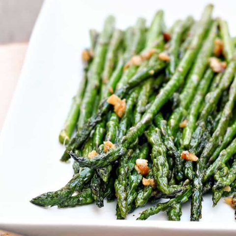 Sauteed Garlic Asparagus feature