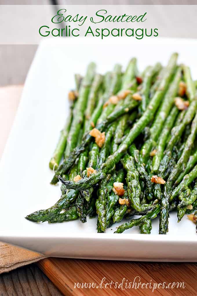 Easy Sauteed Garlic Asparagus