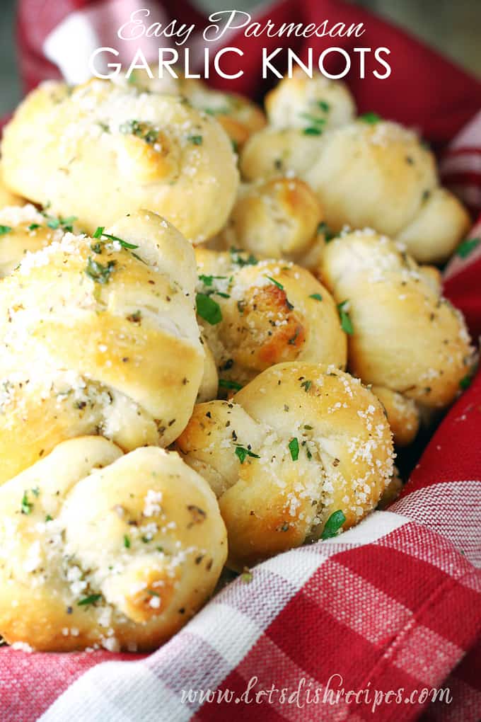 Easy Parmesan Garlic Knots